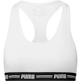 Puma Iconic Racer Back Bra BH Weiß L