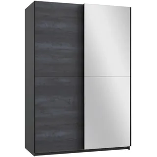 WIMEX Herne 135 x 198 x 64 cm graphit/front digi-steel optik