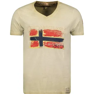 Geographical Norway Shirt "Joasis" in Beige - XXL