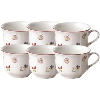 Villeroy & Boch Frühstückstasse 0,26 l Weiß 6 St.