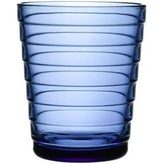 Iittala Aino Aalto Trinkglas 22cl 2er Set Ultramarinblau
