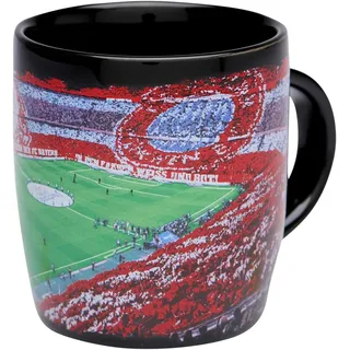 FC Bayern München Allianz Arena Tasse, Keramik, Rund, Tasse, 0.3 Liter