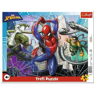 Marvel Trefl Puzzle Spiderman 25 Teile, Spannende Abenteuer mit deinem Lieblingshelden