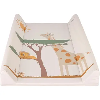 Sterntaler® Wickelauflage schmal Safari, Made in Europe beige