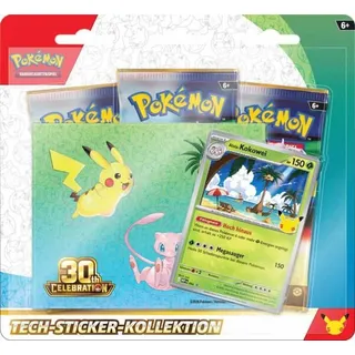 Pokémon 30 Jahre Tech-Sticker-Kollektion