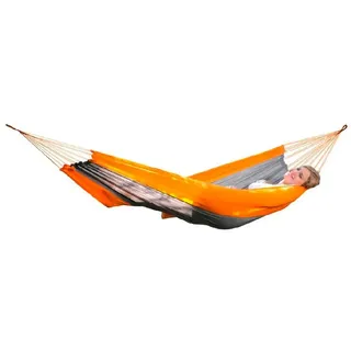 AMAZONAS Silk Traveller 220 x 140 cm techno orange/grau