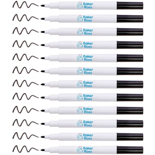 Whiteboard Pen in Schwarz (12 Stück) Schreibwaren