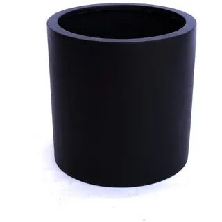 eleganteinrichten Pflanzkübel Ø 50 x 50 cm Schwarz