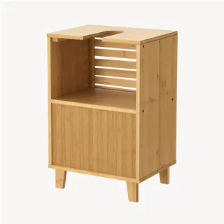 [en.casa] Waschbeckenunterschrank Iveland 40 x 60 x 30 cm Beige