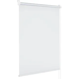 Rapid Teck® Klemm Thermo Verdunkelungsrollo 105cm x 150cm Weiß Verdunklungsrollo Seitenzug Klemmrollo + Kindersicherung