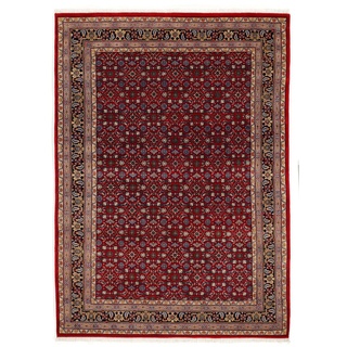Orientteppich OCI DIE TEPPICHMARKE "Himla Herati" Teppiche Gr. B/L: 60 cm x 90 cm, 20 mm, 1 St., rot (rot, blau) Orientalische Muster