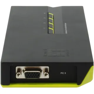LevelOne KVM-0422 - 4-Port KVM Switch,