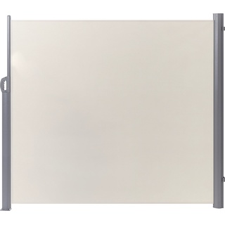 Beliani, Markise, Seitenmarkise beige ausziehbar 180 x 300 cm DORIO (3.05 m)