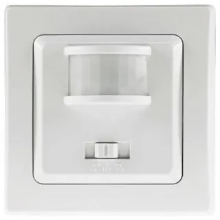 ChiliTec DELPHI Bewegungsmelder 160° Weiß LED geeignet, 250V~, Unterputz