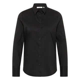 Performance Shirt Bluse in schwarz unifarben, schwarz, 46