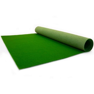 Läufer, Waldgrün, Textil, Uni, rechteckig, 200x400 cm, Made in Europe, pflegeleicht, Teppiche & Böden, Teppiche, Teppichläufer