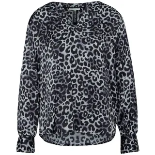 STREET ONE Steppweste Gemusterte Satin-Bluse 36