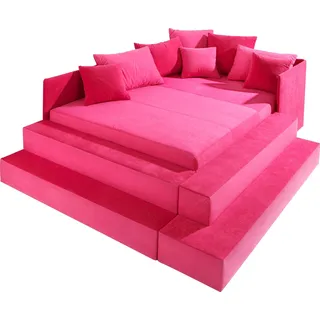 Maintal Polsterbett, Spielwiese oder Schlafplatz, rosa/pink, , 35000953-0 Microvelours