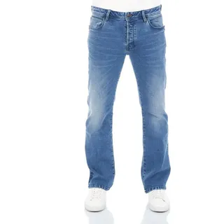 LTB Bootcut-Jeans Herren Jeanshose Roden Boot Cut Denim Hose mit Stretch blau 33W / 34L