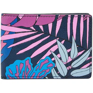 Fossil Palmer Geldbörse Herren Multi blau rosa