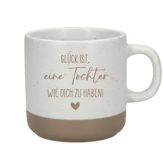 Tasse Tochter Geschenk – Glück ist eine Tochter wie dich zu haben – Geburtstag Weihnachten – Kaffeetasse 360 ml spülmaschinengeeignet – Geschenk von Eltern