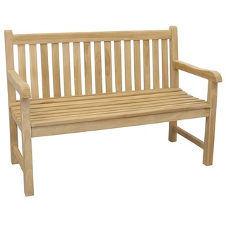 AFG Gartenbank »Gartenbank 2-Sitzer aus massiven Teak Holz 130 cm«