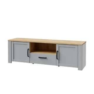 Höffner Lowboard ¦ weiß ¦ Maße (cm): B: 166 H: 52 T: 42.0