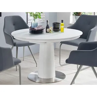 MCA Furniture Waris Ø 120/160 cm weiß