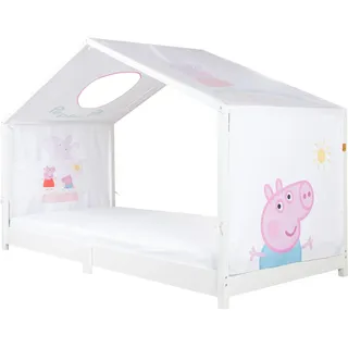 roba Himmelbett 90 x 200 cm Polyester grau
