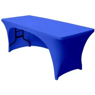 Gastro Uzal Tischhusse Konferenzhusse Madrid einseitig offen (Blau, 80 x 180 cm)