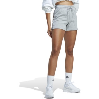 Adidas Shorts Damen - grau, grau|weiß, S