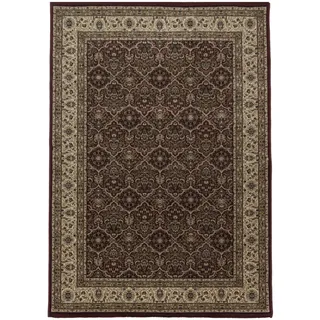 KADIMA DESIGN Geisler Kurzflorteppich 300 x 400 cm Rot
