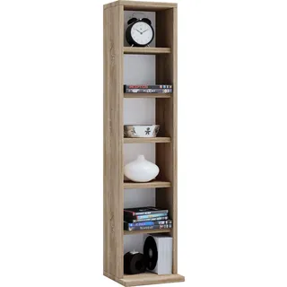 VCM Standregal 40 x 30 x 180 cm Braun