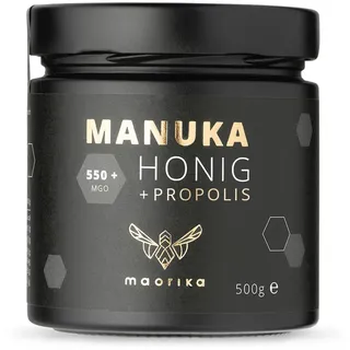 Manuka Honig MGO 550+ mit Propolisanteil 500 g
