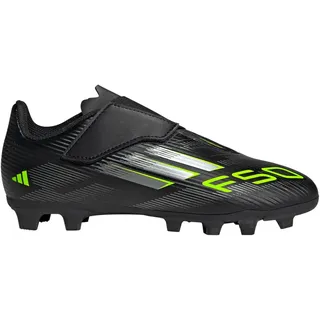 adidas F50 Club FG/MG Kinder core black/iron met./lucid lemon 38