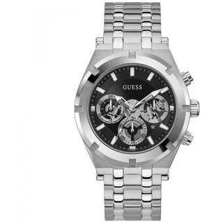 GUESS Continental Gw0260g1 Uhr Silver One Size