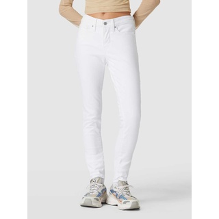 Slim Fit Jeans im 5-Pocket-Design Modell '311', Weiss, 30/28