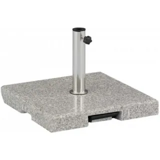 KETTLER Schirmständer EASY STAND Schirmständer granit, 55 kg eckig