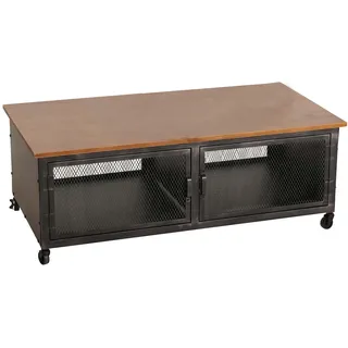 Mendler HWC-N28 Schwarz Kiefer 45 x 120 x 60 cm