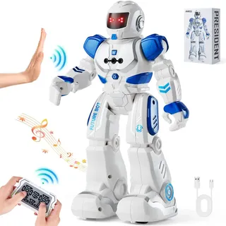 Vevor Spielzeugroboter programmierbarer Smart-Roboter mit Gestenerkennung interaktiv laufend singend tanzend