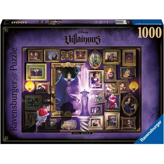 Ravensburger Puzzle Disney Villainous - Evil Queen, 1000 Puzzleteile, Made in Germany, FSC® - schützt Wald - weltweit bunt