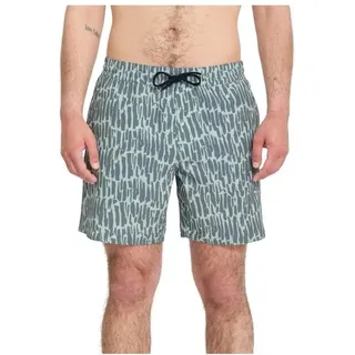 Volcom - Melange Trunk 17 - Boardshorts Gr XS grau
