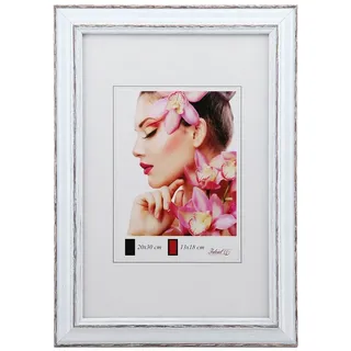 IDEAL TREND Bilderrahmen Classic Line Holz Bilderrahmen in 10x15 cm bis 50x70 cm Bilder Foto Ra braun 13x18