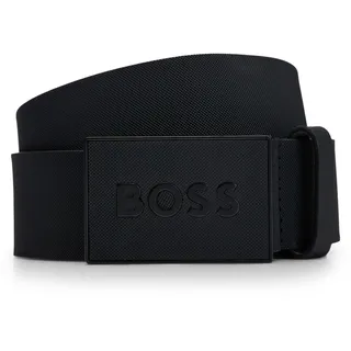 BOSS Herren Icon-S1_Sz40 Belt, Black1, 100 - 100