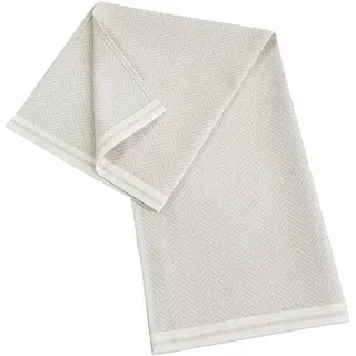 framsohn Geschirrtücher Modern Kitchen 'Fischgrät' Beige 50 x 70 cm