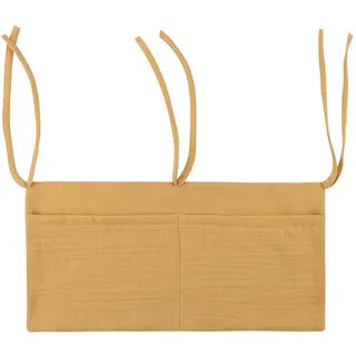 LICHENGTAI Babybetttasche Krippe Kinderzimmer Hängender Bett Organizer, Windeln Babybetttasche Spielzeugtasche Aufbewahrungsbeutel Babybett Veranstalter mit 2 Taschen, für Windeln, Spielzeug