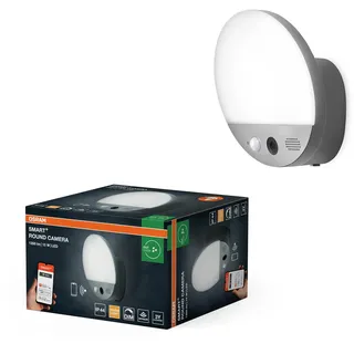 Osram Außenleuchte Aluminium 10,5 cm inkl. Bewegungsmelder dunkelgrau