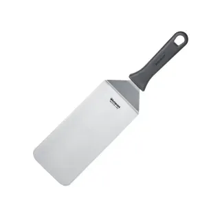 Westmark Bratenwender Gewinkelt 9,5 x 20 cm Edelstahl Schwarz/Silber