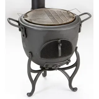 Grillplatte Globe-fire für Vulkan/Krakatau Guss Ø34cm