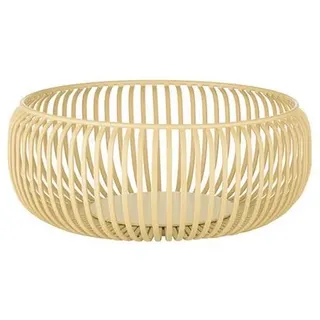 blomus Dekoschale -LITO- Metallschale: Elegantes, robustes Design für jedes Zuhause, Designer, Obstschale, Dekoschale, Brotkorb, Modern, Zeitlos, Robust, Farben gelb
